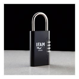 Ifam Guardallaves con Arco G3 para Llaves, Cuerpo en Aleación de Zinc, Apertura Combinación 4 Rodillos, Negro