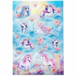 HERMA 15777 Sticker MAGIC HAPPY UNICORN TRANSPUFFY - Adhesivo Permanente Multicolor para Niña Precio: 12.89000053. SKU: B1BE4G5RS7