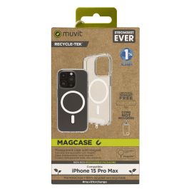 Muvit Funda Recycletek Magsafe para iPhone 15, material reciclado y reciclable Precio: 31.50000018. SKU: B1CH4X4342