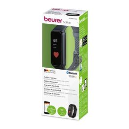 Beurer AS-99 Sensor de Actividad Física con Bluetooth y Monitor de Frecuencia Cardíaca, Notificaciones, Compatible con HealthManager