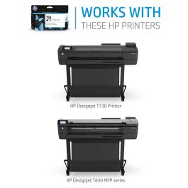HP DesignJet T730 Cartucho Cian Nº728