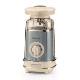 Ariete 568/15 Batidora de Vaso Vintage Azul con Jarra de 1.5L y 6 Cuchillas de Acero Inoxidable