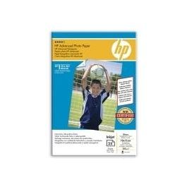 HP Papel fotografico satinado avanzado 250g/m2, 10x15cm, sin bordes, 25 hojas Precio: 7.49999987. SKU: S55109090