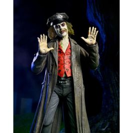 Neca Ultimate Beetlejuice Tour Guide The Bio-Exorcist Figura de Acción 18cm con Accesorios (sombrero, rata, linterna)