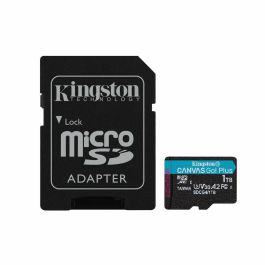 Kingston SDCG4/1TB Tarjeta de Memoria microSDXC Canvas Go! Plus 1TB 200MB/s Lectura U3 V30 A2 para 4K UHD y Apps con Adaptador Kingston SDCG4/1TB Tarjeta de Memoria microSDXC Canvas Go! Plus 1TB 200MB/s Lectura U3 V30 A2 para 4K UHD y Apps con Adaptador