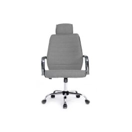 EQUIP SILLA DE OFICINA RESPALDO ALTO CON REPOSACABEZAS COLOR GRIS DISEÑO ERGONOMICO Precio: 78.69000018. SKU: S7821462
