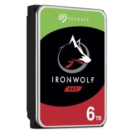 Seagate IronWolf NAS ST6000VN006 Disco Duro Interno 6TB 3.5" SATA 6Gb/s 5400 RPM 256MB Caché