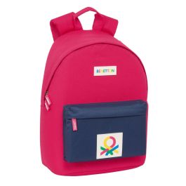 Mochila para Portátil Benetton benetton Cereza Azul marino 31 x 41 x 16 cm Precio: 31.50000018. SKU: B1CA3NLZG2