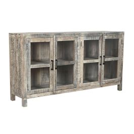 Aparador Home ESPRIT Blanco Marrón Madera Reciclada 170 x 40 x 90 cm Precio: 826.68999996. SKU: B1GFWLYJED