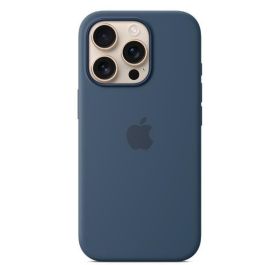 Apple Funda de silicona con MagSafe para iPhone 16 Pro, color Mezclilla Precio: 72.49999955. SKU: B174CK3QB8