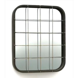 Espejo de pared DKD Home Decor Negro Dorado 45,5 x 7,5 x 55 cm Vintage Precio: 57.9900002. SKU: S3019225
