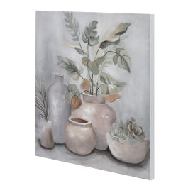 Cuadro Cottage DKD Home Decor Marron Gris 3.7 x 80 x 80 cm (2 Unidades) Cuadro Cottage DKD Home Decor Marron Gris 3.7 x 80 x 80 cm (2 Unidades)
