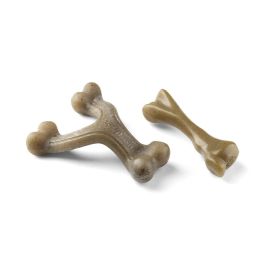 Nylabone Mordedor de Nylon Resistente para Cachorros, Pack Doble Gourmet Sabor Bacon y Mantequilla de Cacahuete, Talla S (Hasta 11 kg) Precio: 16.50000044. SKU: B15G7X46S3