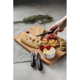 Tramontina Tabla para Cortar y Servir Rectangular Madera de Teca FSC 34 x 23 x 1,8 cm con Acabado en Aceite Mineral