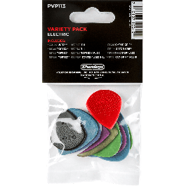 DUNLOP Púas Pack Variety Electric para Guitarra Eléctrica - 12 Unidades