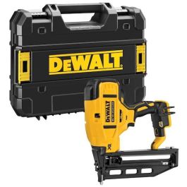 DeWALT DCN662NT-XJ Pistola de Clavos 18V, Cargador Recto, Clavos 3.2-6.4cm, Amarillo