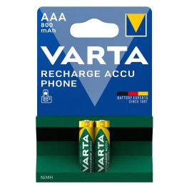 Varta T398B Pilas Recargables AAA 1.2V 800 mAh NiMH (2 Unidades)