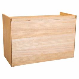 Banqueta Alexandra House Living Natural Madera MDF 38 x 53 x 80 cm Zapatero