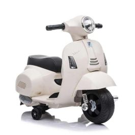 Moto mini vespa blanca 6v 4 ah - 1 motor Precio: 106.50000009. SKU: S2423105