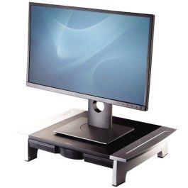 Fellowes Soporte ajustable para monitor TFT/CRT Office Suites, ergonómico, con bandeja, eleva 100-150mm, soporta 36kg Precio: 54.58999942. SKU: BIX8031101