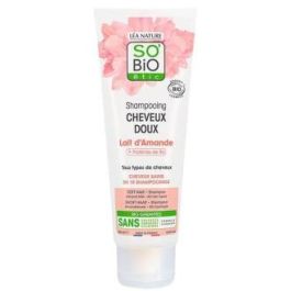 SO´BIO ETIC Champú Suave Leche Almendras y Proteínas de Arroz 250 ml - Hidratación y Brillo Natural para Todo Tipo de Cabello Precio: 6.50000021. SKU: B14KDRHW3F