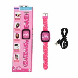 Lexibook Reloj Inteligente Barbie para Niños - Smartwatch con Cámara Integrada, Pantalla a Color y Memoria de 8GB SD