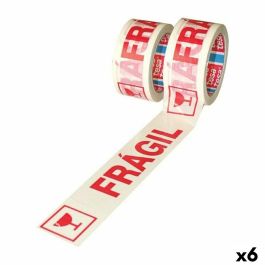 Cinta Adhesiva TESA FRÁGIL Embalaje Blanco 50 mm x 66 m (6 Unidades) Precio: 44.9499996. SKU: S8423010