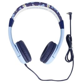 OTL Technologies Auriculares infantiles Bluey Volumen limitado 85dB y aptos para niños de 3 a 7 años Conector jack 3,5mm Diadema ajustable