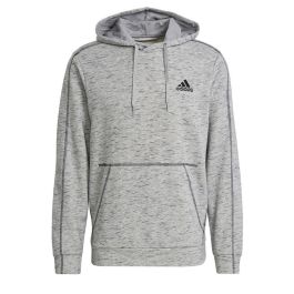 Sudadera con Capucha Hombre Adidas Essentials Gris claro