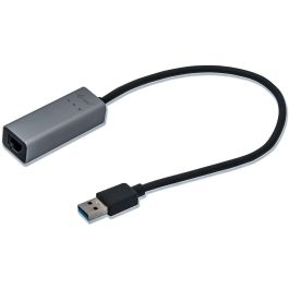 Cable USB i-Tec U3METALGLAN Gris