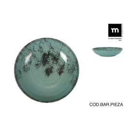 Inde Plato Hondo "Aspe" Montecarlo Turq Colección Ivory ø 23 cm (12 Unidades) Precio: 11.79000042. SKU: B1KJA63LHQ