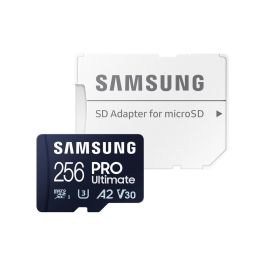 Samsung MB-MY256SA/WW Tarjeta de Memoria microSDXC Pro Ultimate 256GB 200/130MB/s U3 V30 A2 con Adaptador SD 4K UHD