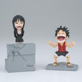 Banpresto One Piece World Collectable Figura Monkey D. Luffy & Nico Robin Colección World Collectable Log Stories SKU: BP28829P