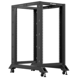 Lanberg OR01-6022-B Rack Servidor Open Rack Base Reforzada Acero 600kg Profesional