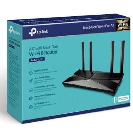 TP-Link Archer AX10 Router WiFi 6 AX1500 Mbps Doble Banda 4 Antenas