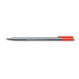 Rotulador Fibra Staedtler  334 Triplus Fineliner   Rojo Neon (Set de 10) Precio: 11.0594. SKU: B16782ZZPS