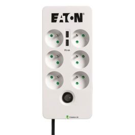 Eaton Protection Box - Supresor/Protector de Sobretensión - 6 tomas FR - 2 puertos USB - 2,50 kVA - 230V CA Precio: 50.79000047. SKU: S7114991