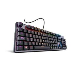 Krom Kernel Teclado Gaming Mecánico Switches Alta Calidad RGB Personalizable USB Negro con Anti-ghosting, Macros y Estructura Aluminio Precio: 45.50000026. SKU: S0212159