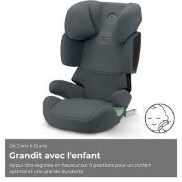 CYBEX CYB4063846375332 Silla elevadora para coche Solution X i-Fix Gris Cobblestone