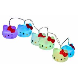 Madcow entertainment Guirnalda Luminosa LED Hello Kitty, 7 Colores, Inalámbrica, 1.20 m, 6 Cabezas, 2 Funciones de Luz