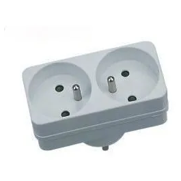 Biplite GAO - 2x16A - Blanco, compatible con NF Precio: 16.78999993. SKU: B1CF9SF5QK