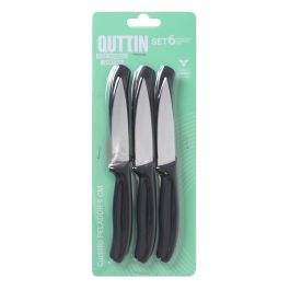 Quttin Set 6Pzs Cuchillos Pelador 9 cm Basic