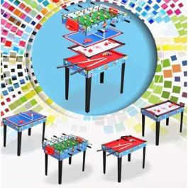 Mesa multijuegos 4 en 1 94x50,5x73,5 cm Mesa multijuegos 4 en 1 94x50,5x73,5 cm
