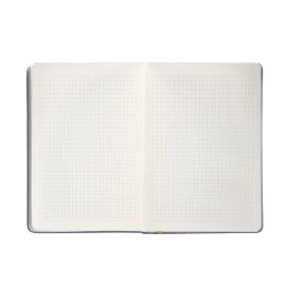 Cuaderno Con Gomilla Antartik Notes Tapa Dura A4 Hojas Cuadricula Morado Y Amarillo 100 Hojas 80 gr Fsc