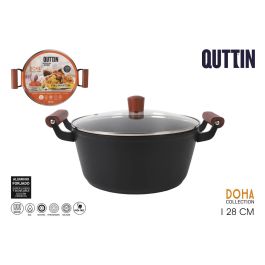 Cacerola Inde 28 cm con tapa Doha Quttin (4 Unidades) Precio: 123.8900003. SKU: B1DMR9K62W