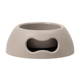 United Pets Comedero Pappy Mediano 24.5 cm Ø Gris Claro Polipropileno Antideslizante Precio: 13.89000019. SKU: S6103295