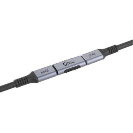 MicroConnect Adaptador USB-C Hembra a Hembra 10Gbps 4K60Hz 100W Power Delivery Extensor de Cable USB 3.2 Compatible MicroConnect Adaptador USB-C Hembra a Hembra 10Gbps 4K60Hz 100W Power Delivery Extensor de Cable USB 3.2 Compatible