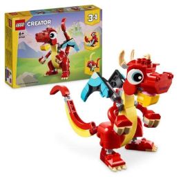Juego de construccion dragón rojo lego creator Juego de construccion dragón rojo lego creator