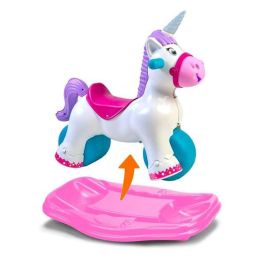 Correpasillos baby unicorn con sonido de trote y relincho ¡convertible en balancín! Correpasillos baby unicorn con sonido de trote y relincho ¡convertible en balancín!