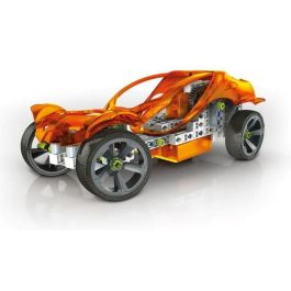 Clementoni Taller de Mecánica Vehículos y Máquinas para Construir con 250 Componentes, Motor Eléctrico y Más de 50 Creaciones, 8+ Años